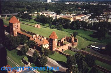 Blick vom Turm der Marienkirche
