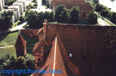 Blick vom Turm der Marienkirche